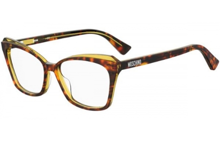 Frames - Moschino - MOS569 - HJV  HAVANA YELLOW