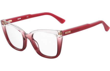 Lunettes de vue - Moschino - MOS603 - 6XQ CRYSTAL RED