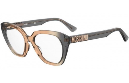 Lunettes de vue - Moschino - MOS628 - MQE GREY OCHRE