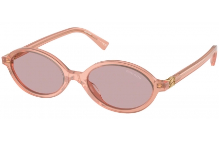 Gafas de Sol - Miu Miu - SMU 04ZS - 20I60V  OPAL PINK // PINK