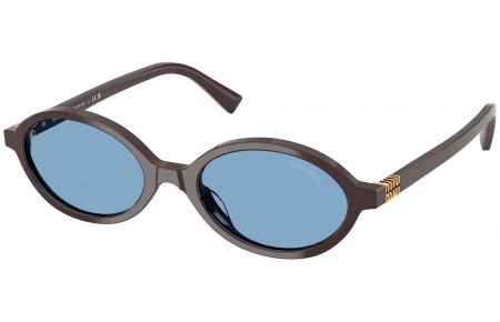Gafas de Sol - Miu Miu - SMU 04ZS - 22C60O  MOCHA // LIGHT BLUE