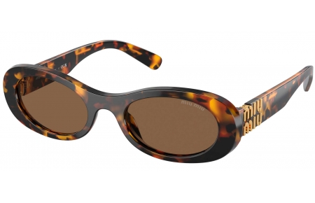 Gafas de Sol - Miu Miu - SMU 06ZS - VAU06B  HAVANA // DARK BROWN