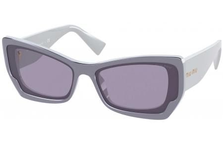 Gafas de Sol - Miu Miu - SMU 07XS - 02T03N LIGHT BLUE BLUE // GREY