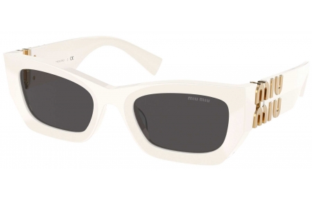 Gafas de Sol - Miu Miu - SMU 09WS - 1425S0 WHITE // DARK GREY