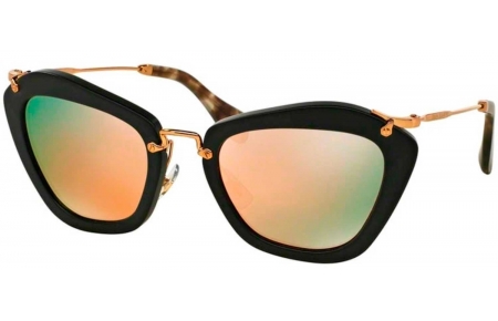Gafas de Sol - Miu Miu - SMU 10NS   - 1BO2D2 BLACK SAND // GREY MIRROR ROSE GOLD