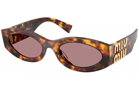 Gafas de Sol - Miu Miu - SMU 11WS - 14L20I  HAVANA HONEY // BROWN LIGHT PURPLE