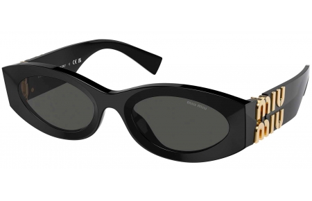 Gafas de Sol - Miu Miu - SMU 11WS - 1AB5S0 BLACK // DARK GREY