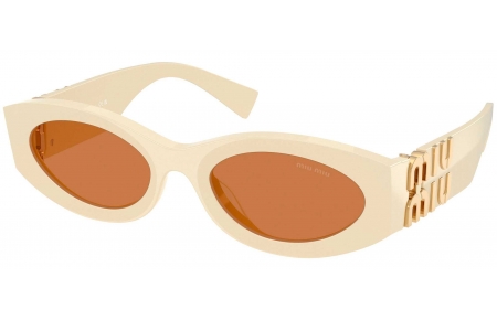 Gafas de Sol - Miu Miu - SMU 11WS - 21D90Q  IVORY // BROWN
