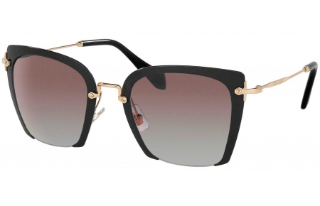 Gafas de Sol - Miu Miu - SMU 52RS - 1AB0A7 BLACK // GREY GRADIENT
