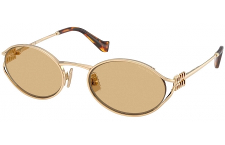 Gafas de Sol - Miu Miu - SMU 52YS - ZVN10R  PALE GOLD // YELLOW