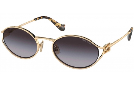 Gafas de Sol - Miu Miu - SMU 52YS - ZVN5D1  LIGHT GOLD // GREY GRADIENT