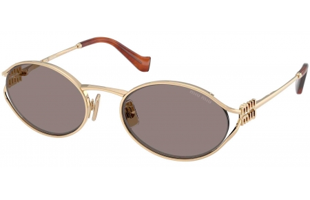Gafas de Sol - Miu Miu - SMU 52YS - ZVN80Q  PALE GOLD // DARK GREY