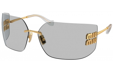 Gafas de Sol - Miu Miu - SMU 54YS - 5AK30B  GOLD // LIGHT GREY