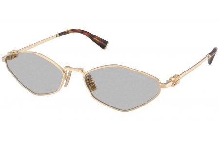 Gafas de Sol - Miu Miu - SMU 56ZS - ZVN50K  PALE GOLD // LIGHT GREY