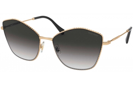 Gafas de Sol - Miu Miu - SMU 60VS CORE COLLECTION - 7OE5D1 ANTIQUE GOLD // GREY GRADIENT