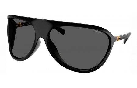 Gafas de Sol - Miu Miu - SMU A01S - 1AB5S0  BLACK // DARK GREY