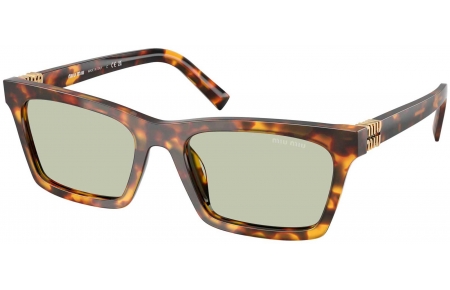 Gafas de Sol - Miu Miu - SMU A05S - 14L50O  HAVANA HONEY // LIGHT GREEN