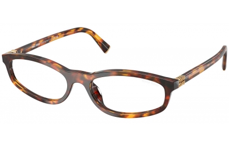 Gafas de Sol - Miu Miu - SMU A06S - 14L08N  HAVANA HONEY // CLEAR BLUE LIGHT FILTER