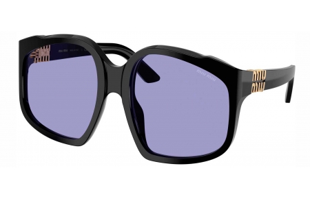 Gafas de Sol - Miu Miu - SMU A07S - 16K01O  BLACK // VIOLET