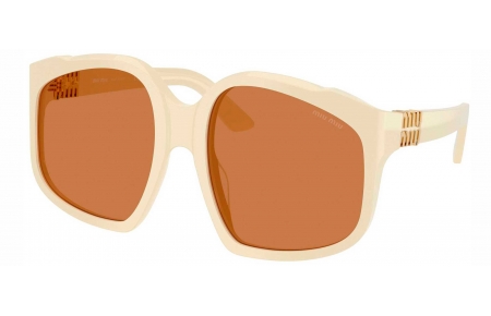 Gafas de Sol - Miu Miu - SMU A07S - 21D90Q  WHITE MILK // BROWN