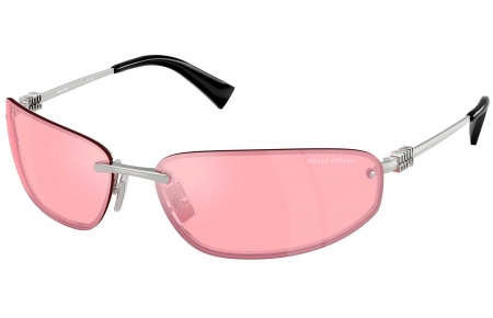 Gafas de Sol - Miu Miu - SMU A50S - 1BC70J  SILVER // PINK MIRROR