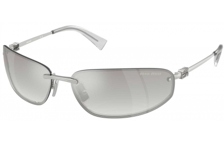 Gafas de Sol - Miu Miu - SMU A50S - 1BC8H1  SILVER // CLEAR SILVER MIRROR