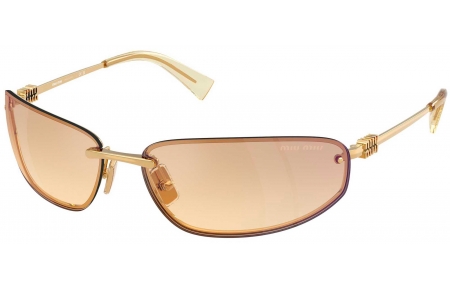 Gafas de Sol - Miu Miu - SMU A50S - 5AK7R1  GOLD // YELLOW GRADIENT SILVER