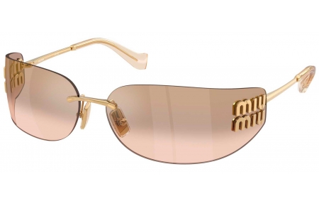 Gafas de Sol - Miu Miu - SMU A51S - 5AK20P  GOLD // BRONZE MIRROR GRADIENT