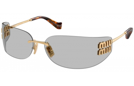Gafas de Sol - Miu Miu - SMU A51S - 5AK50K  GOLD // LIGHT GREY