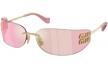 Gafas de Sol - Miu Miu - SMU A51S - 5AK90Y  GOLD // INFRARED PINK