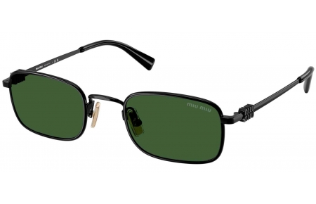 Gafas de Sol - Miu Miu - SMU A53S - 1AB1I0  BLACK // DARK GREEN