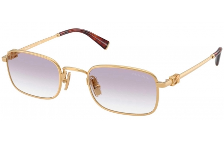 Gafas de Sol - Miu Miu - SMU A53S - 5AK04O  GOLD // DARK GREY GRADIENT CLEAR