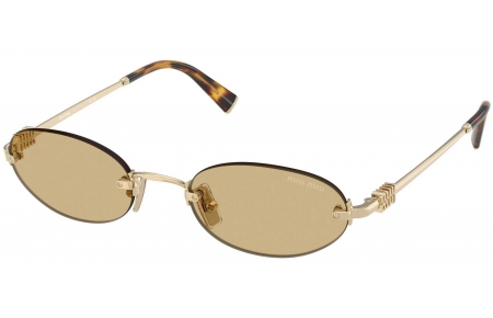 Gafas de Sol - Miu Miu - SMU A54S - ZVN10R  PALE GOLD // YELLOW
