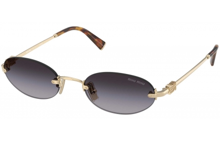 Gafas de Sol - Miu Miu - SMU A54S - ZVN5D1  PALE GOLD // GREY GRADIENT