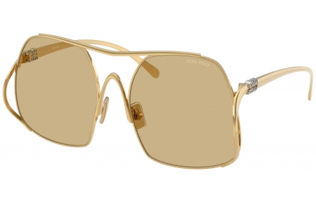 Gafas de Sol - Miu Miu - SMU A55S - 5AK10R  GOLD // YELLOW