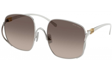 Gafas de Sol - Miu Miu - SMU A57S - 1BC30S  SILVER // GREY GRADIENT