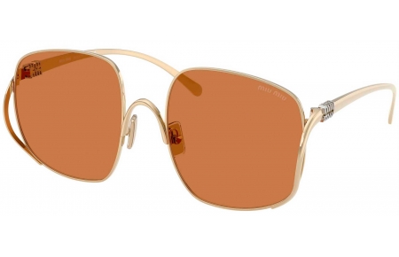 Gafas de Sol - Miu Miu - SMU A57S - ZVN90Q  PALE GOLD // BROWN