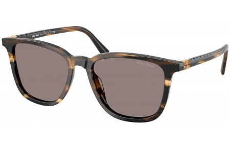 Gafas de Sol - Miu Miu - SMU B03S - 25E80Q  STRIPED LODEN // GREY