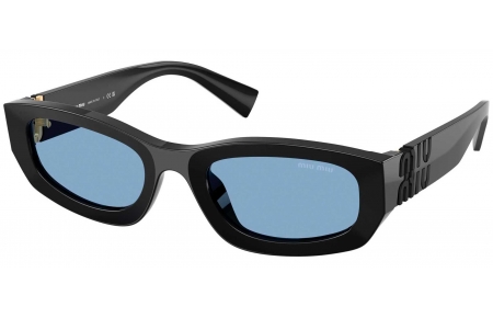 Gafas de Sol - Miu Miu - SMU B04S - 16K30U  BLACK // LIGHT BLUE