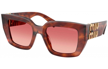 Gafas de Sol - Miu Miu - SMU B05S - 26E50U  STRIPED TOBACCO // RED GRADIENT PINK