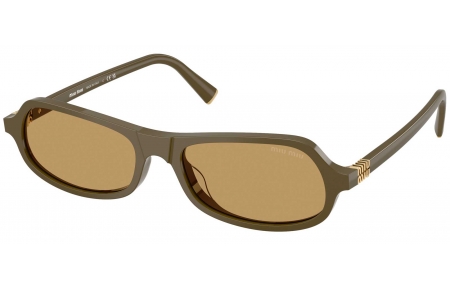 Gafas de Sol - Miu Miu - SMU B10SU - 25L10Y  GREEN // BROWN