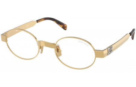 Gafas de Sol - Miu Miu - SMU B51S - 5AK10W  GOLD // BLUE FILTER