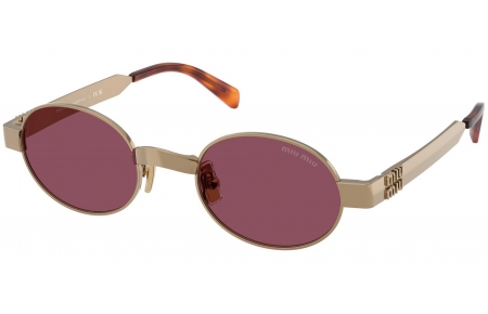 Gafas de Sol - Miu Miu - SMU B51S - 7OE30Y  BRASS // DARK VIOLET
