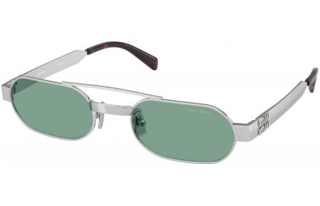 Gafas de Sol - Miu Miu - SMU B52S - 21M40Y  ANTIQUE SILVER // GREEN