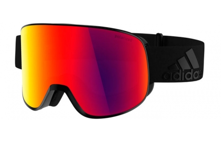 Goggles Snow - Mask Adidas - AD81 PROGRESSOR C - 6058 BLACK MATTE CARRY OVERSTYLE // POLARIZED RED MIRROR (ANTIFOG)