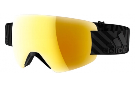 Máscaras esquí - Máscaras Adidas - AD85 PROGRESSOR SPLITE - 9500 BLACK MATTE // GOLD MIRROR (ANTIFOG)