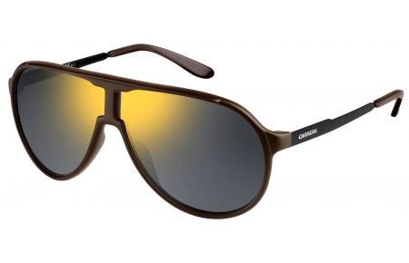 Gafas de Sol - Carrera - NEW CHAMPION/L - 8H7 (MV) BROWN BLACK // BRONZE MIRROR GOLD