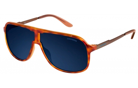 Gafas de Sol - Carrera - NEW SAFARI - TVM (KU)  LIGHT HAVANA BROWN // BLUE GREY