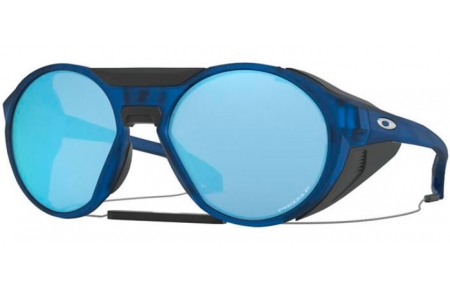 Lunettes de soleil - Oakley - CLIFDEN OO9440 - 9440-05 MATTE TRANSLUCENT BLUE // PRIZM DEEP H20 POLARIZED