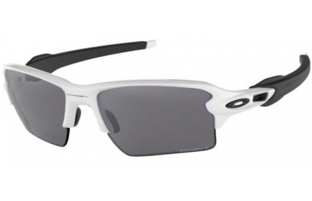 Gafas de Sol - Oakley - FLAK 2.0 XL OO9188 - 9188-81 POLISHED WHITE // PRIZM BLACK POLARIZED